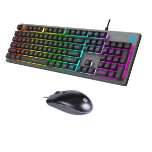 HP KM300F Gaming Keyboard and Mouse Combo-8AA01AA - Image 3
