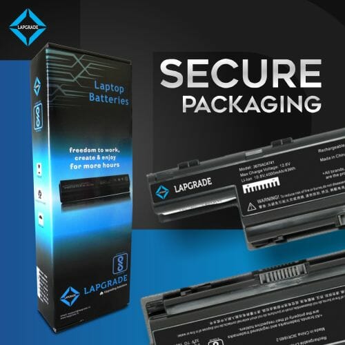 Lapgrade Battery for Acer Aspire secure packaging