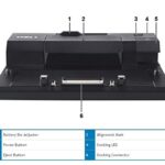 Dell E-Port Replicator Docking Kit sockets