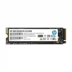 HP EX950 M.2 512GB PCIe 3.1 x4 NVMe 3D TLC NAND Internal Solid State Drive (SSD)