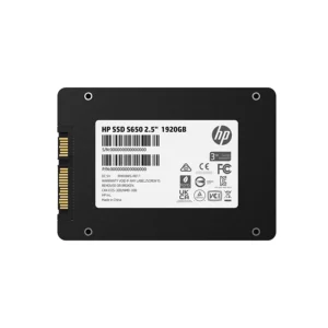 HP S650 120GB 2.5INCH SATA3 Solid State Drive-345M7AA back image