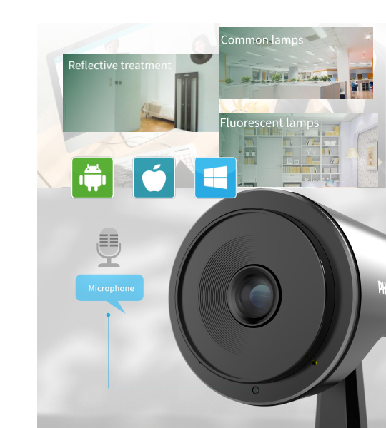 PHILIPS Full HD 1080p Webcam -PSE0510