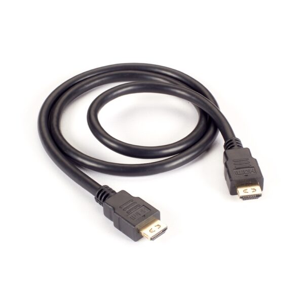 Black Box Premium High Speed HDMI Cable W/Ethernet, Latching , 3FT wires