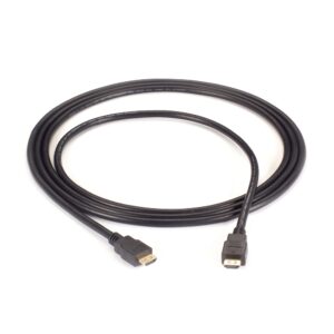 Black Box Premium High Speed HDMI Cable W/Ethernet, Latching, 10FT wires