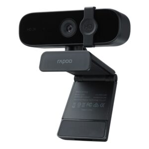 Rapoo C280 Digital USB FHD 1440P Business Webcam with Dual Microphone & Privacy Cover, Plug and Play, for Zoom/Skype/Google Hangouts/Face Time for Mac, Laptop MAC PC Desktop - Image 7