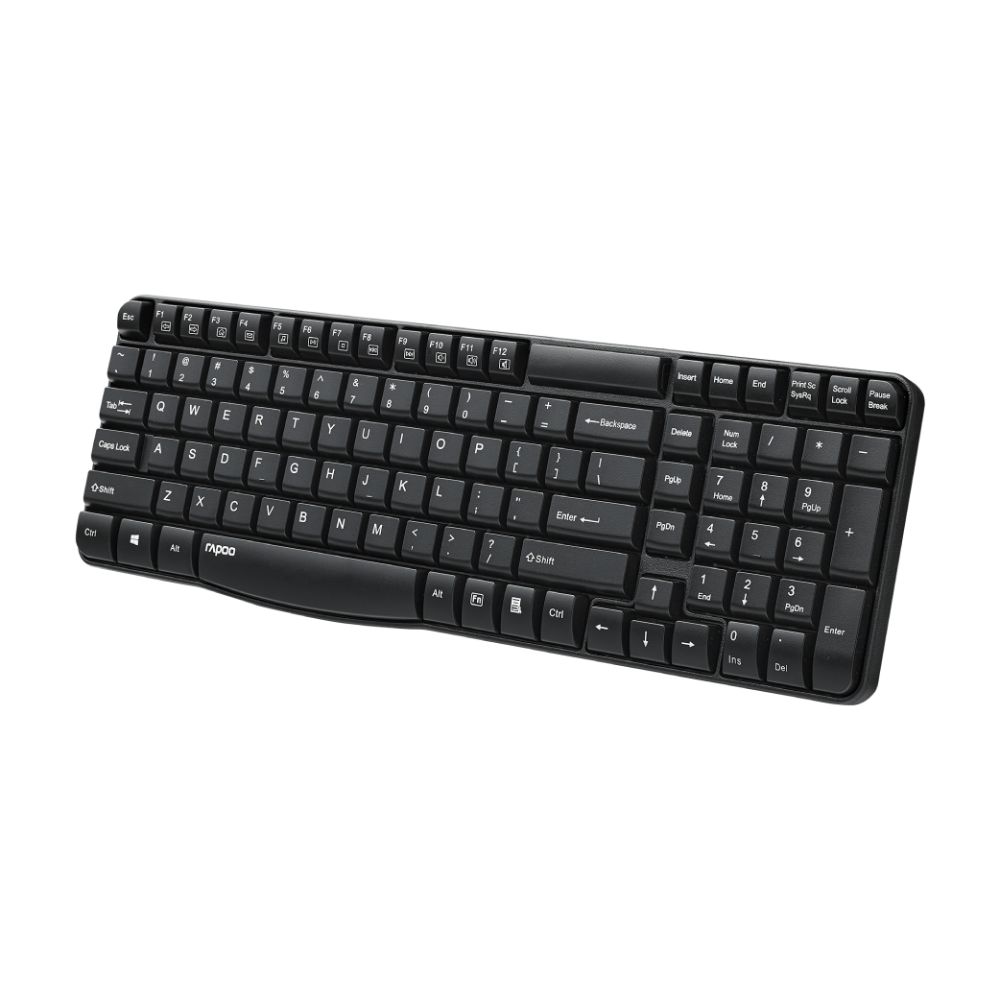 Buy Rapoo E1050 2.4GHz Wireless Optical Keyboard | Black