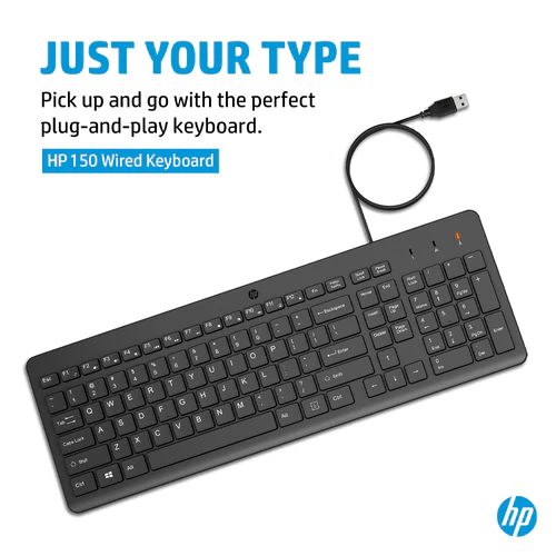 HP 150 Wired Keyboard