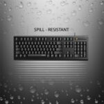 Buy Rapoo NK2600 Spill Resistance Wired USB Keyboard online