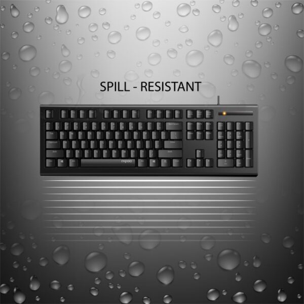 Buy Rapoo NK2600 Spill Resistance Wired USB Keyboard online