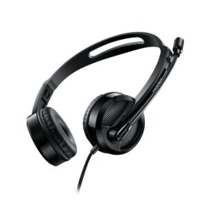 Rapoo H120 Stereo Wired On Ear Headphones With Microphone Noise-Reduction, Usb, Pc/Mac/Laptop/chrome OS - Black - Image 10