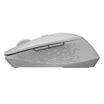 Rapoo M300 Silent Wireless Mouse 1600 DPI Sensor 9 Months Battery Life Quiet Buttons Ergonomic for Right-Handed PC & Mac, 3 Years Warranty - Grey