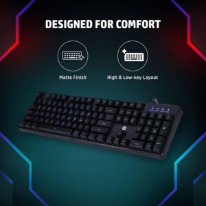 HP K300 Gaming Keyboard-4QM95AA Design