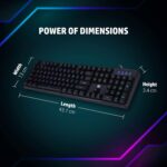 HP K300 Gaming Keyboard-4QM95AA dimentions