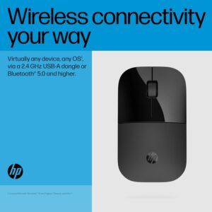 HP Z3700 Dual Black Wireless Mouse-758A8AA Discription