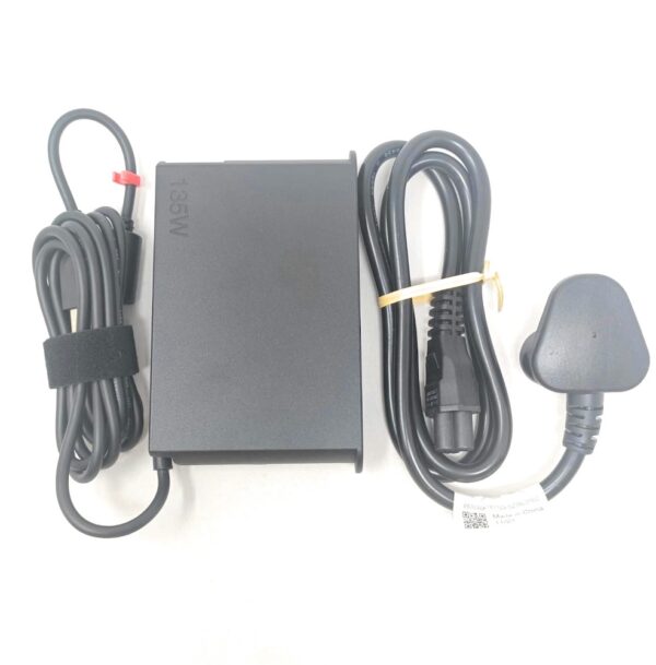 Lenovo ThinkPad 135W AC Adapter (slim tip)-4X20Q88545 with power cord