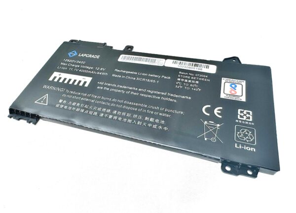 Lapgrade Battery For HP ProBook 430 G6 440 G6 450 G6 Series-RE03XL side