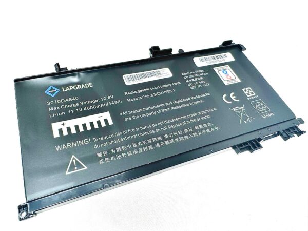 Lapgrade Battery For HP Omen 15-AX000NA Pavilion 15-BC000NE Series 11.55V 3500mAh -TE03XL side view