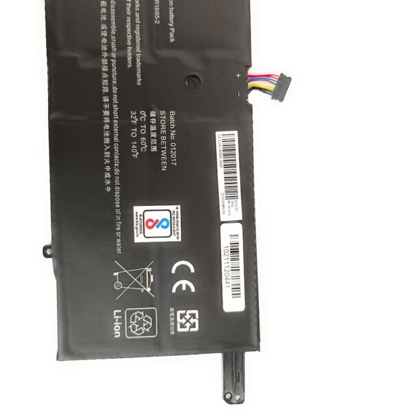 Lapgrade battery for Lenovo IdeaPad 720S Series-L16C4PB3 side view